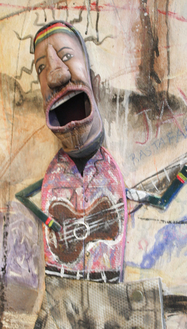 Koko Akakpo Gemaelde Collage Musiker A1
