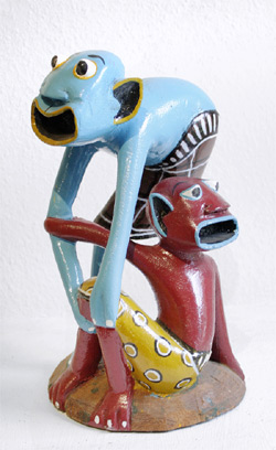 Afrikanische Figuren moderne Kunst